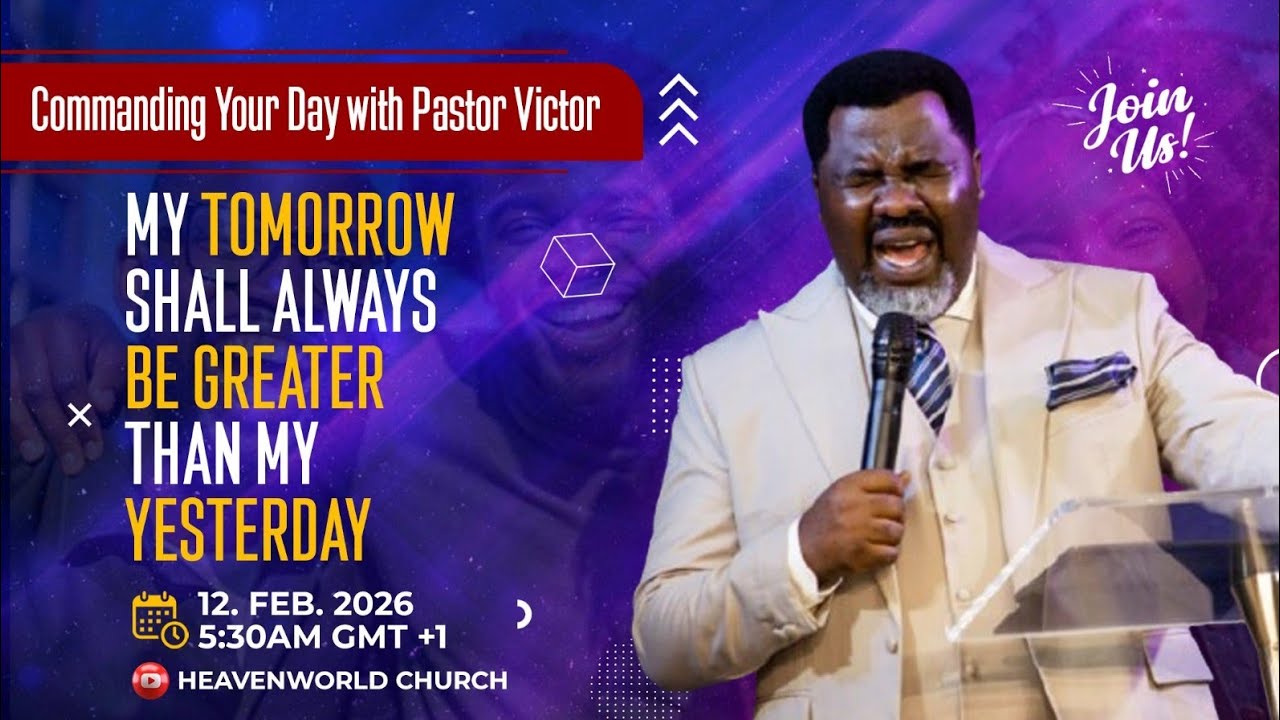 COMMANDING YOUR DAY WITH PASTOR VICTOR