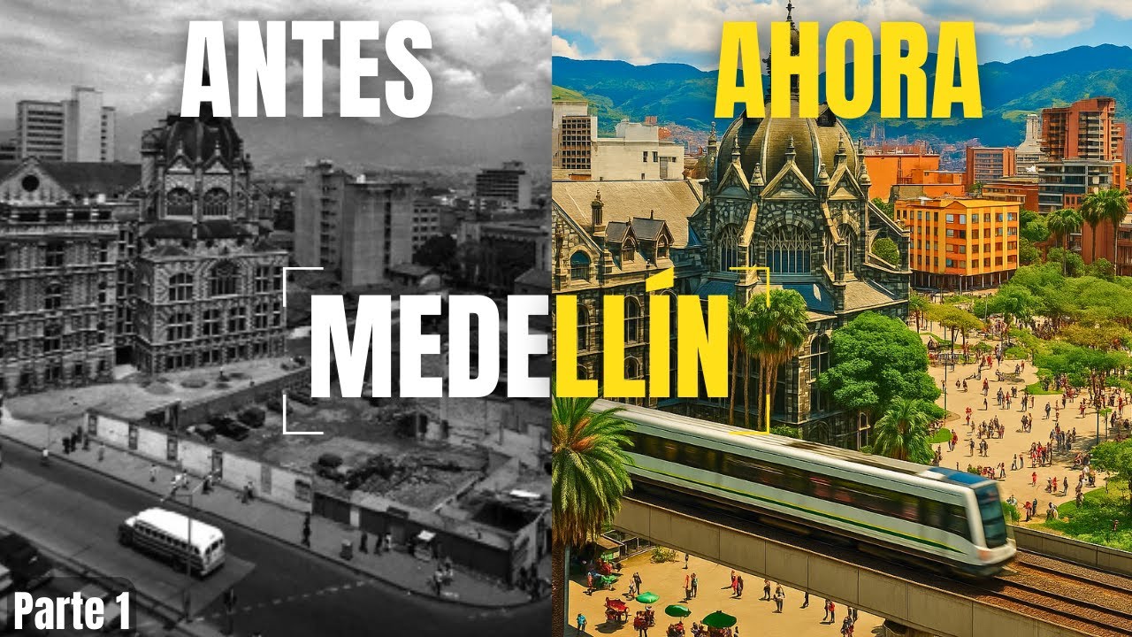 LO QUE ERA MEDELLÍN YA NO EXISTE 😱… MEDELLÍN COMO NUNCA LA HABÍAS VISTO 👀📽️ // PARTE 1