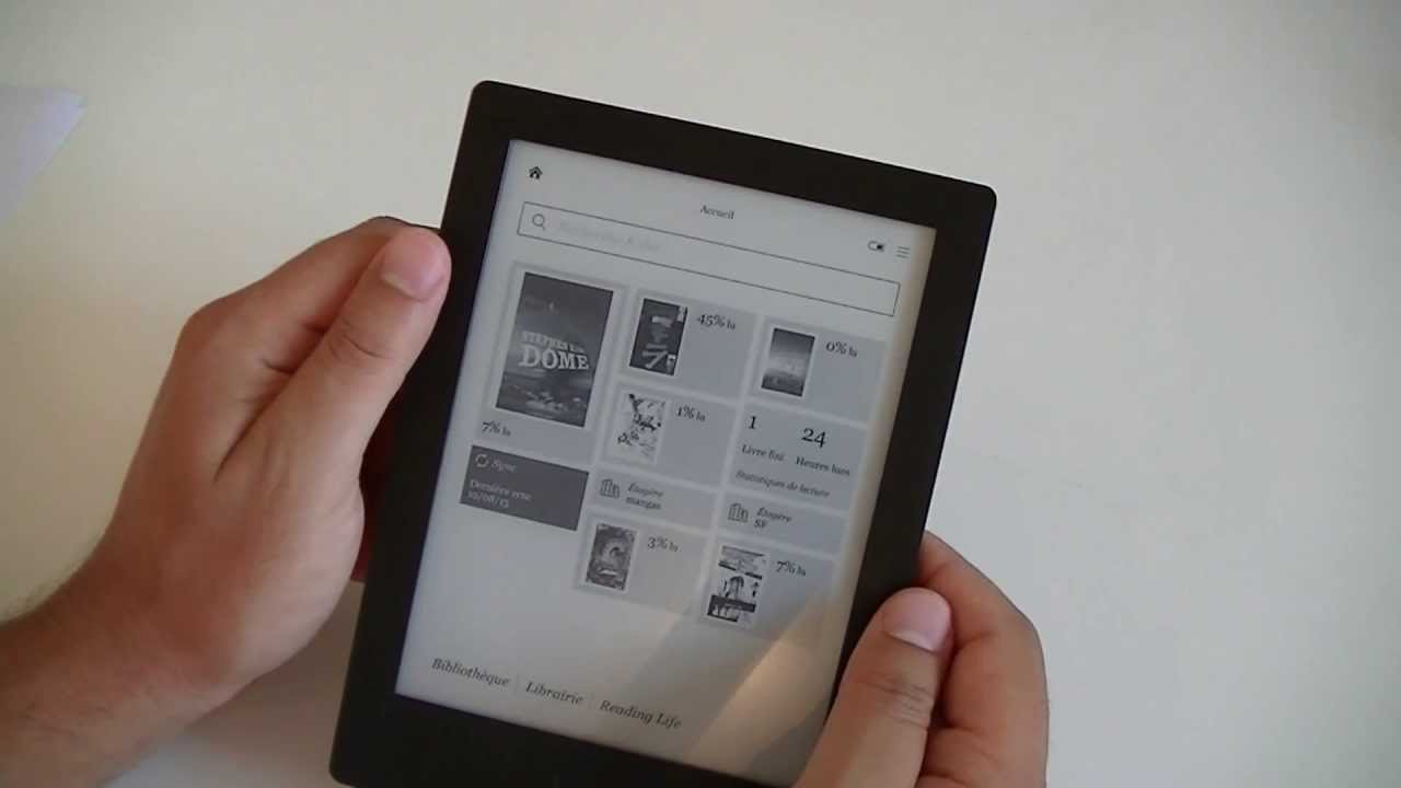 Test de la Kobo Aura HD | par Top-For-Phone.fr