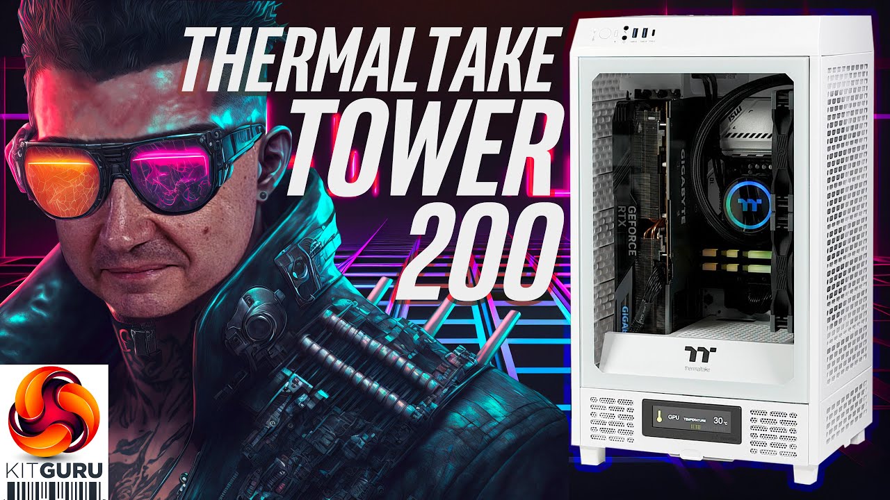 Thermaltake THE TOWER 200: первый эксклюзивный обзор в мире