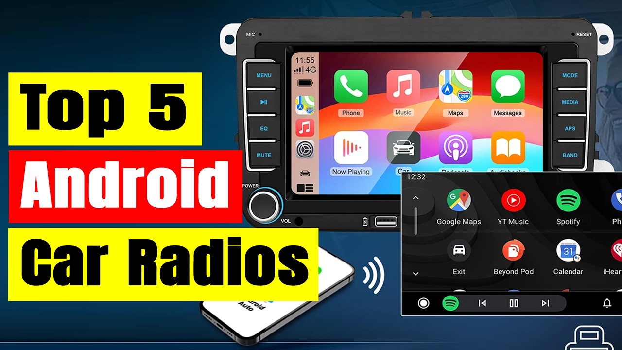 Топ-5 лучших автомобильных магнитол на Android в 2026 году | CarPlay и Android Auto