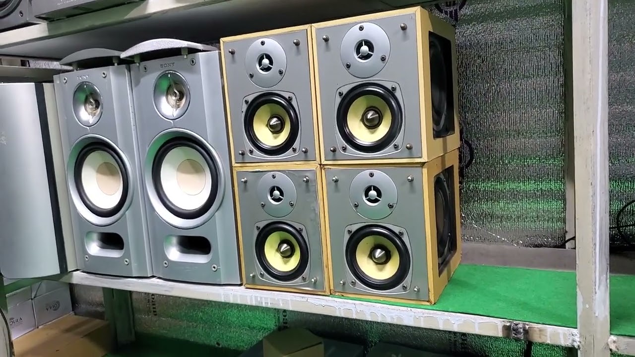 SONY STR-D565 AMPLIFIER AND SONY SPEAKER 🔊  😱 01726140143
