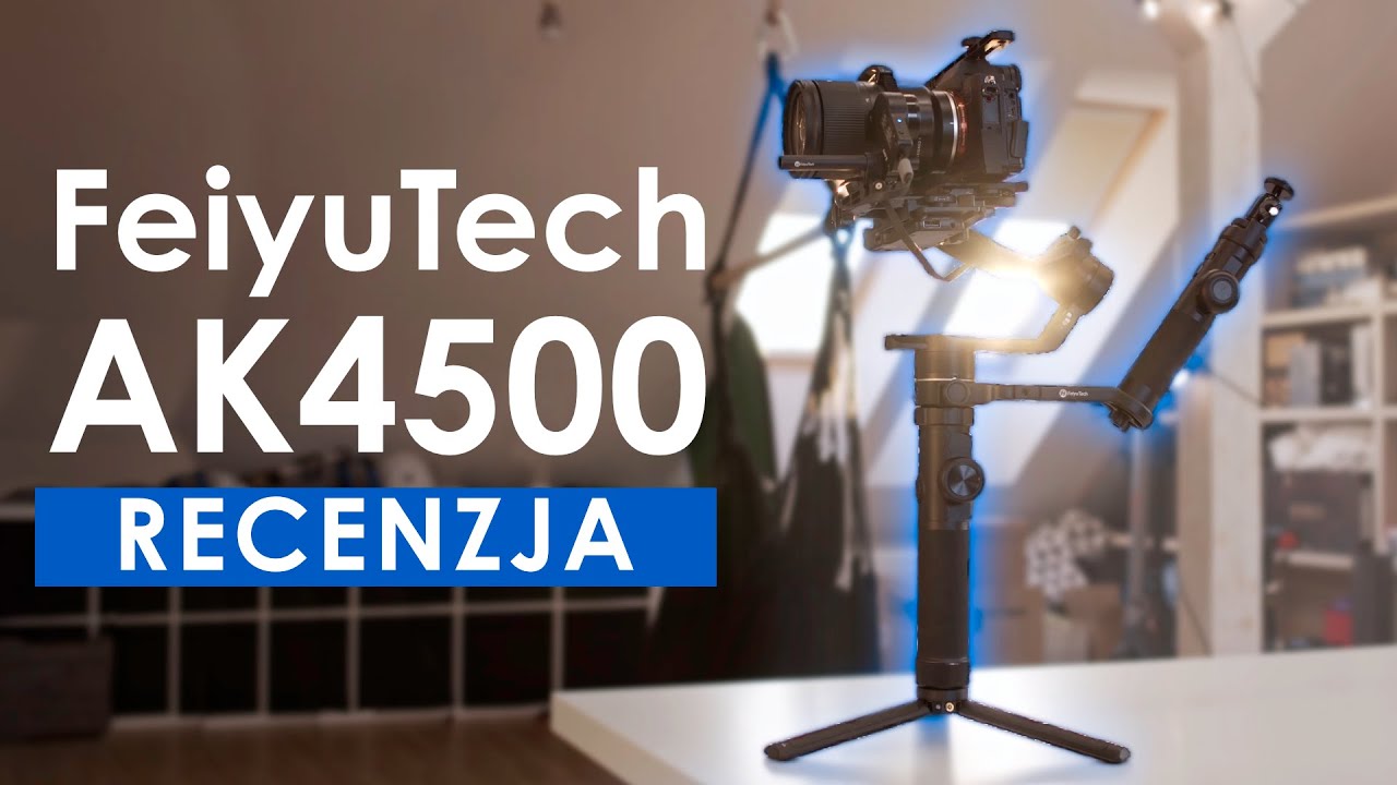 Gimbal FeiyuTech AK4500 recenzja głównego konkurenta DJI Ronin S