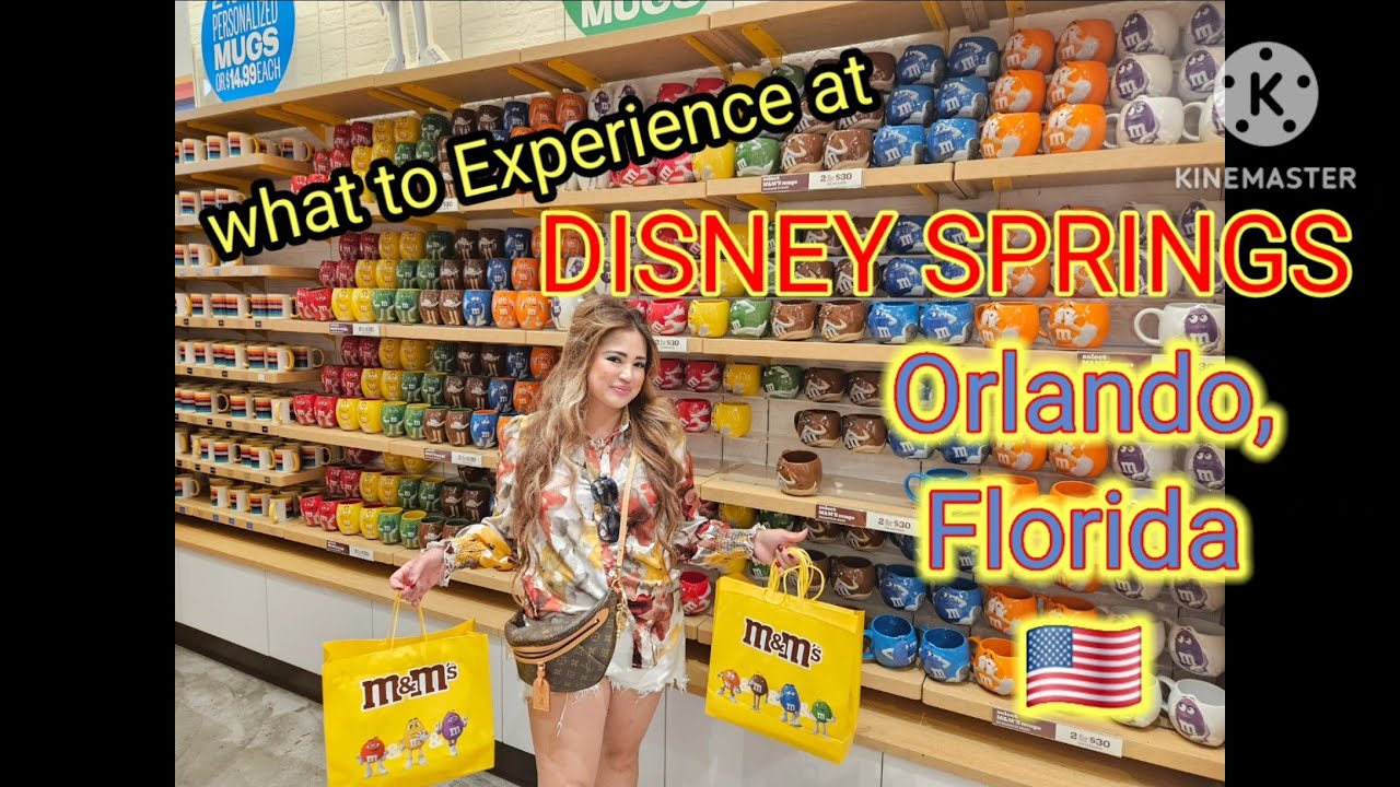 Что посмотреть в Disney Springs в Орландо, Флорида 🇺🇸