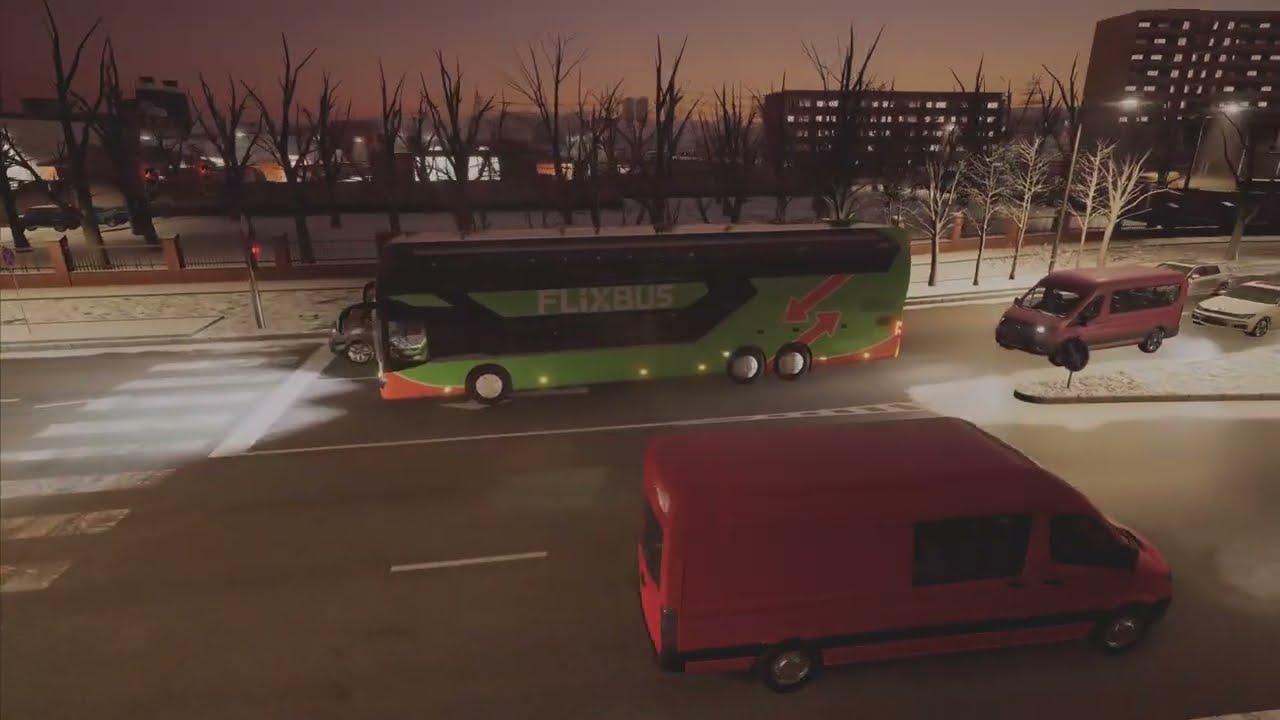 FERNBUS SIMULATOR MAPA POLONIA