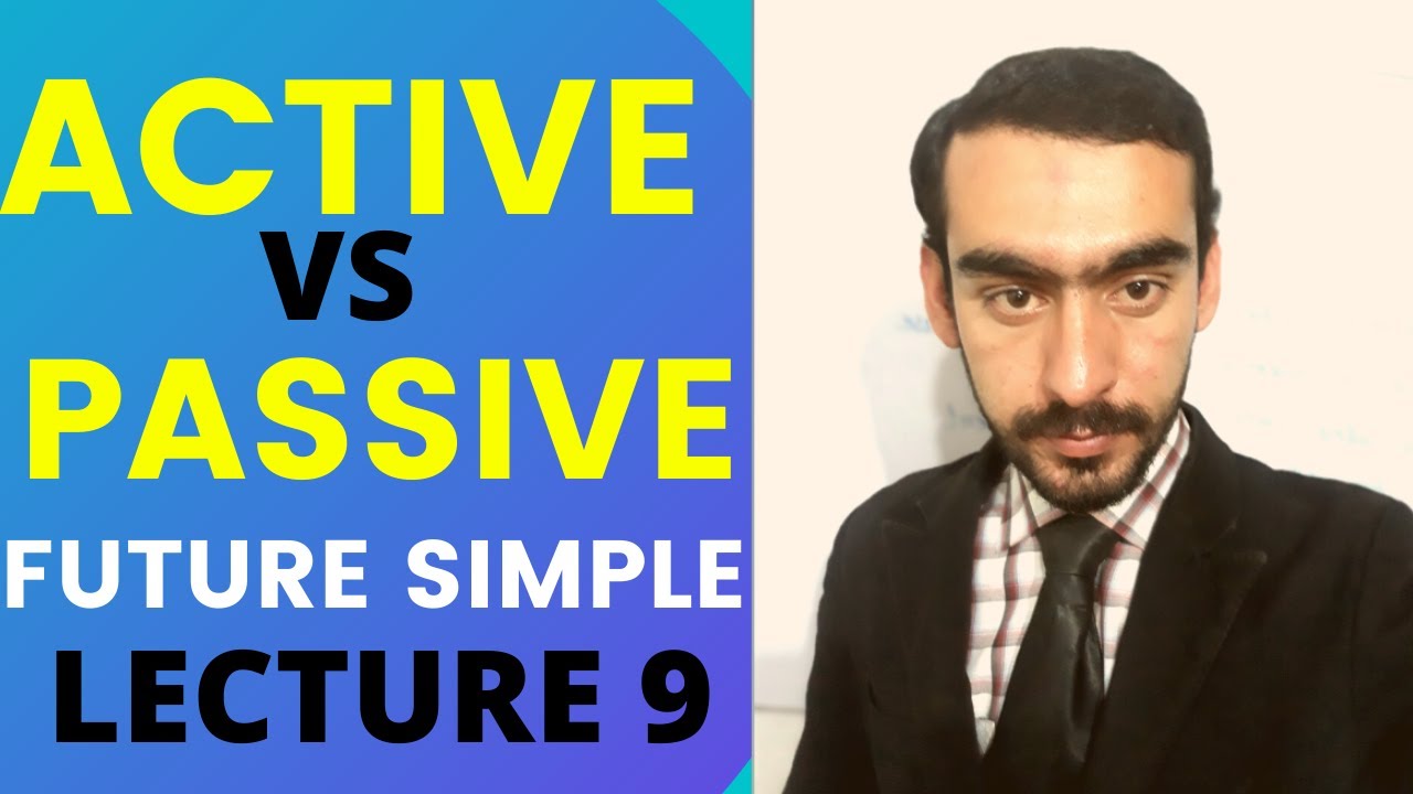 Active Into Passive | Future Simple Tense | English Grammar | URDR/ हिंदी