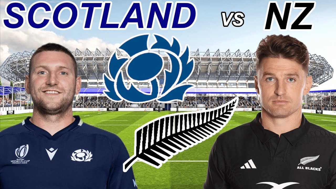 SCOTLAND vs NEW ZEALAND 2025 Live Commentary (All Blacks vs Scotland 2025)