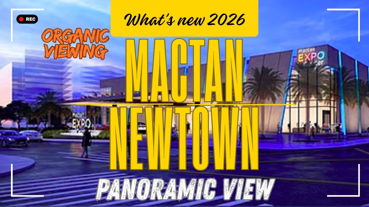 Mactan Newtown Night View | Panoramic City Lights in Lapu-Lapu City, Cebu