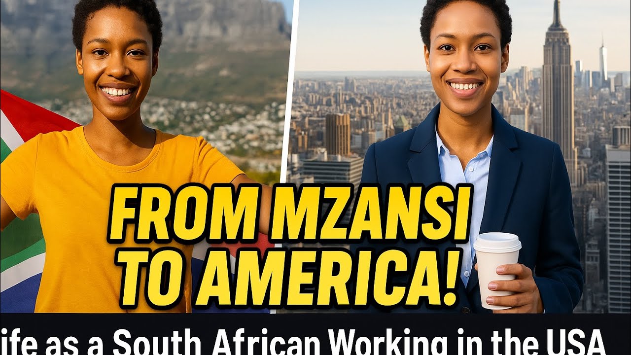 “Why South Africans Are Flocking to America | South Africans working abroad🇿🇦➡️🇺🇸”