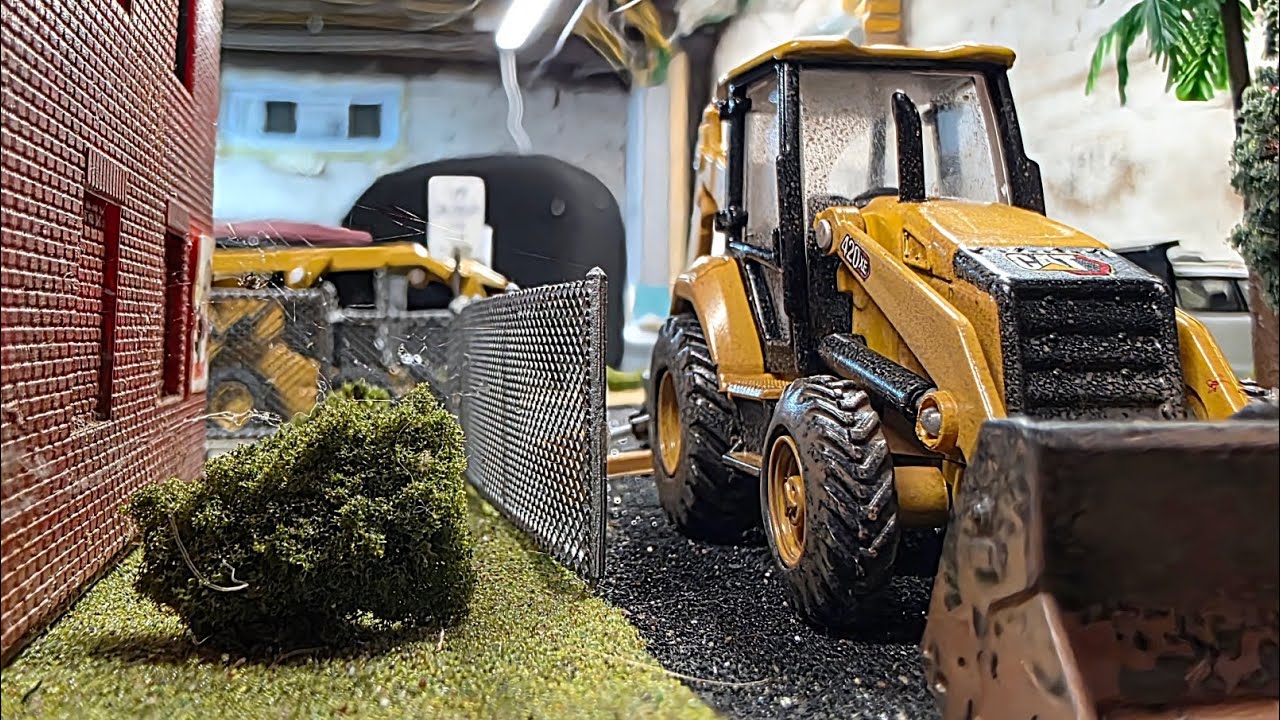 How to Weather Construction Scale Equipment 