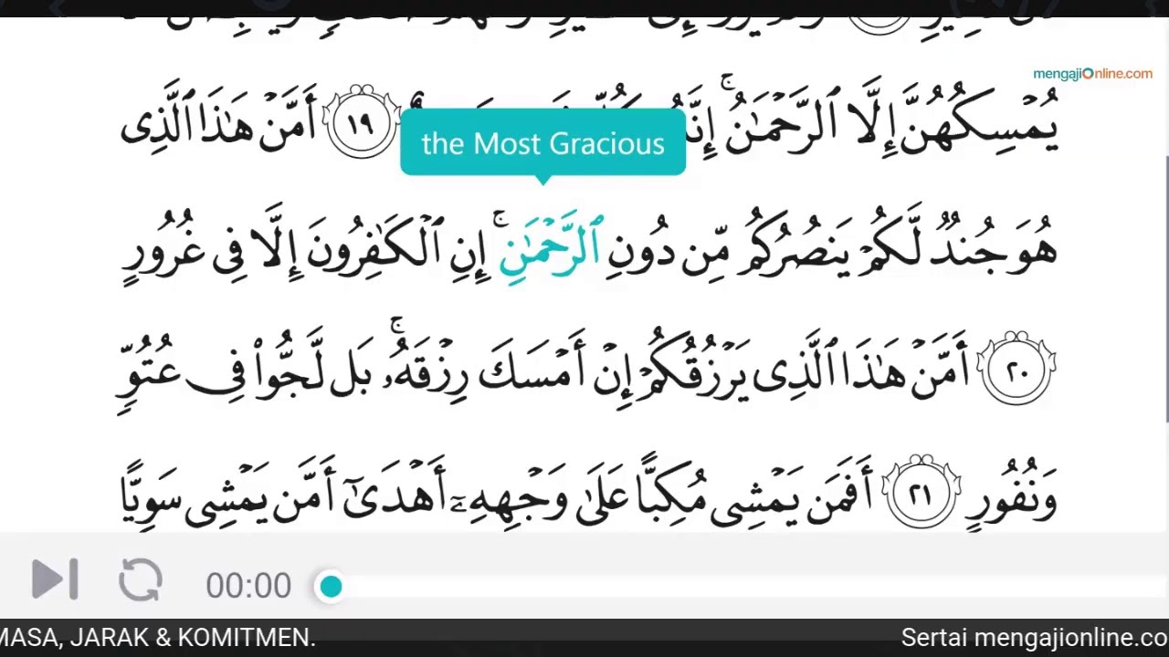 Bacaan Al-Mulk