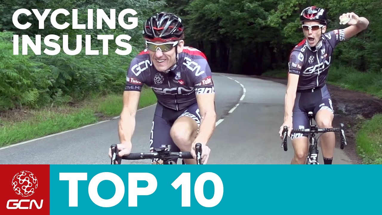 Top 10 Cycling Insults
