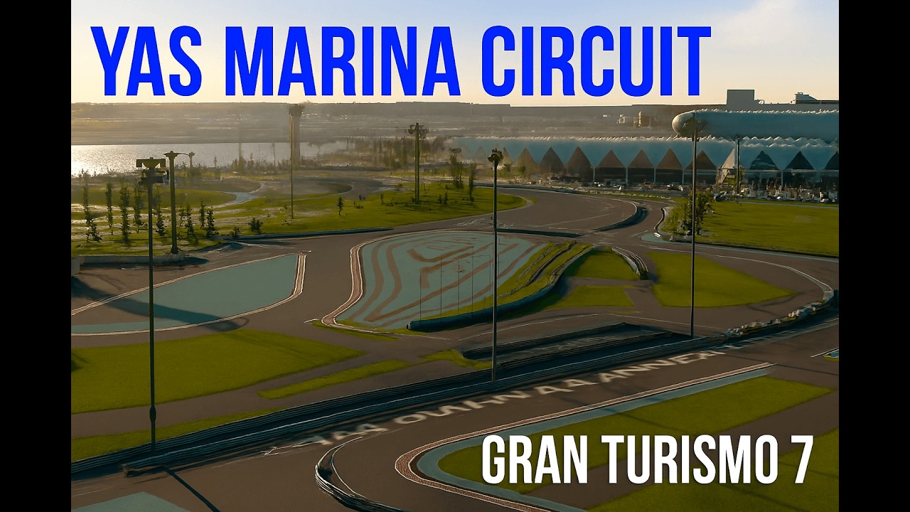 Yas Marina no gran turismo 7 ta bonito demais !!
