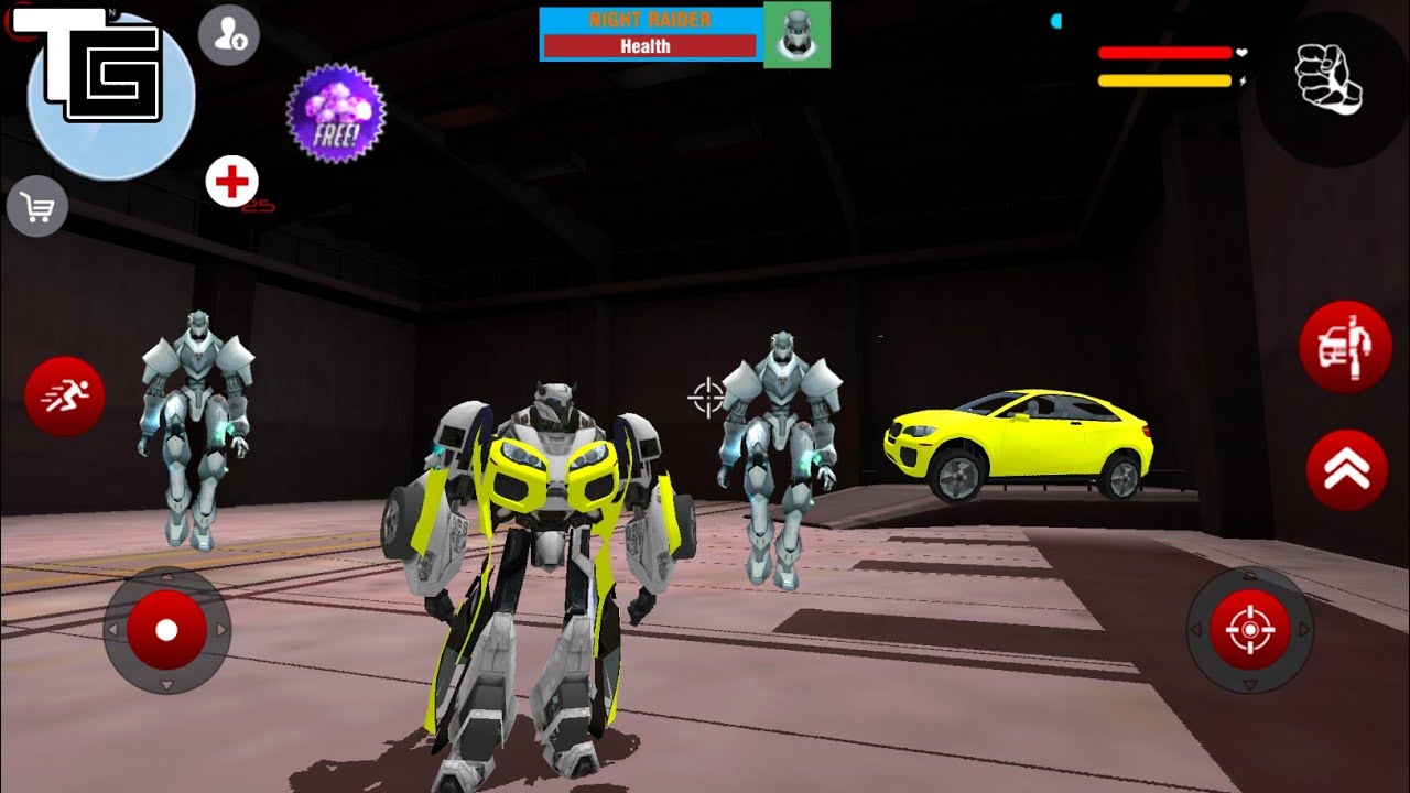 Robot Car (By NEXEEX) Robot Boss Fight - Android Gameplay HD #2