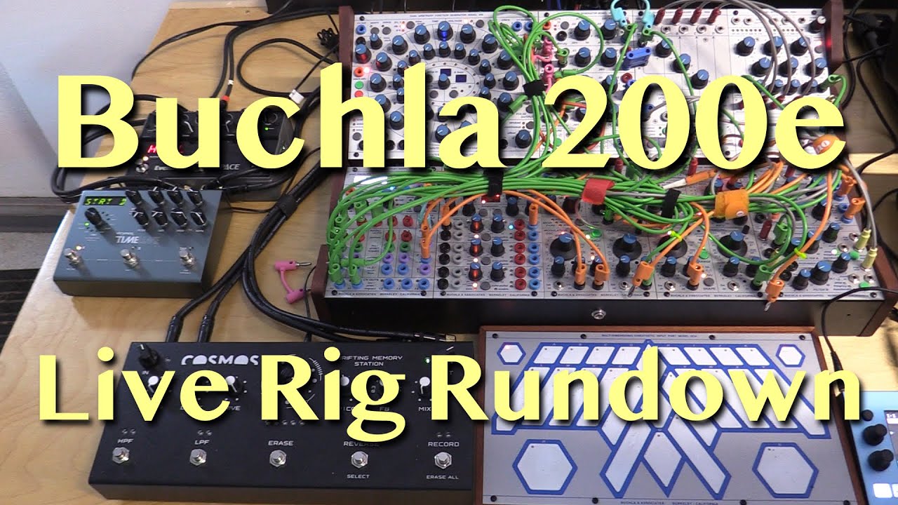 Buchla 200e Skylab Synthesizer | Live Rig Rundown