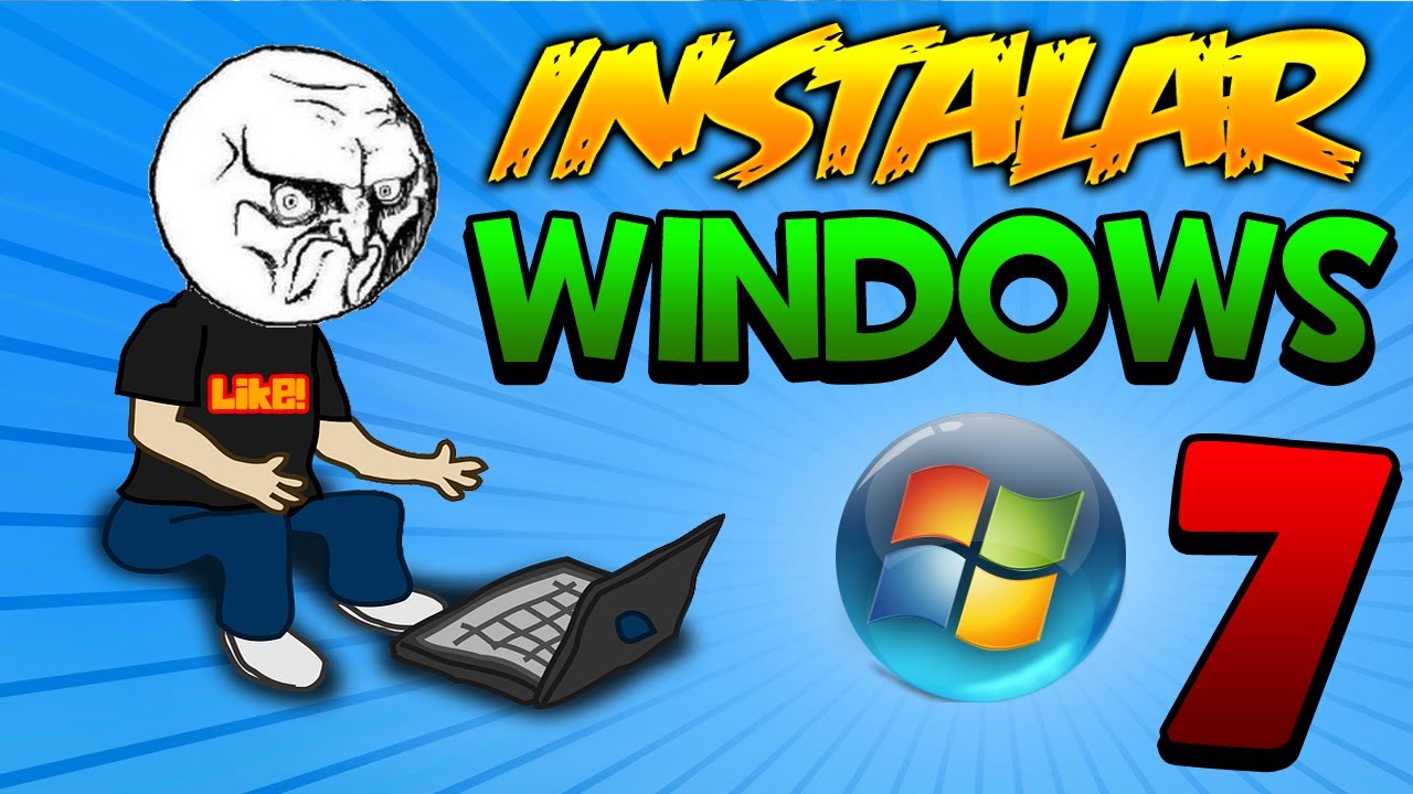 INSTALACI&Oacute;N DE WINDOWS 7 SP1 x86/32 bits