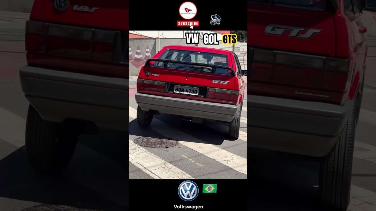 Volkswagen Gol GTS 🇧🇷#volkswagen #vw #vwbrasilia #vwgol