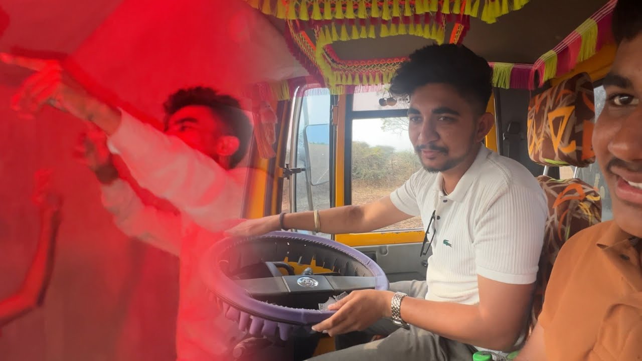 Pahli bar chalaya Truck or Rat ko kiya injoy😱😂