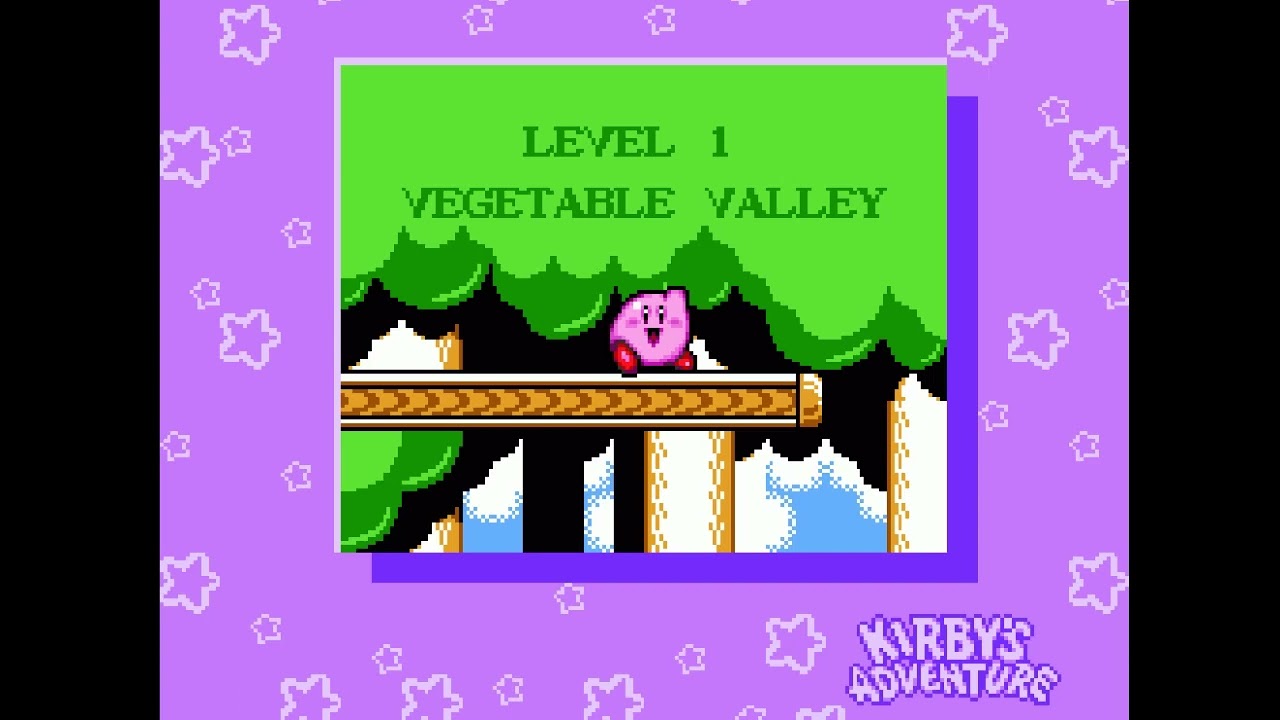 Kirby's Adventure - vegetable valley(Kirby Super Star Style Remix)