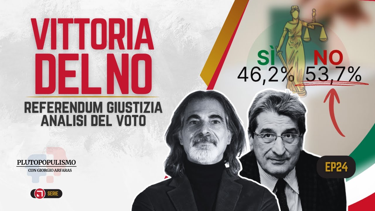 REFERENDUM - Analisi del Voto con Giorgio Arfaras | Plutopopulismo EP24