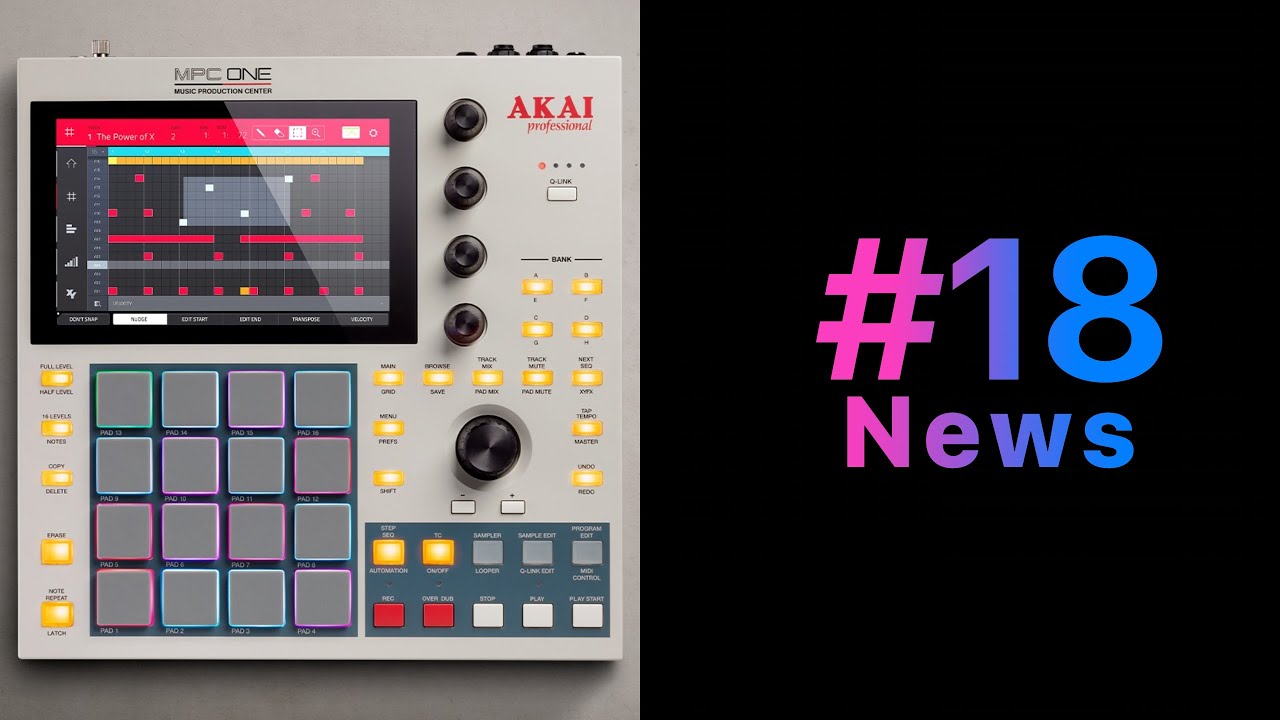 Quick News #18. Akai MPC One Retro | iLok USB-C | FF Timeless 3 [Logic Pro Help]
