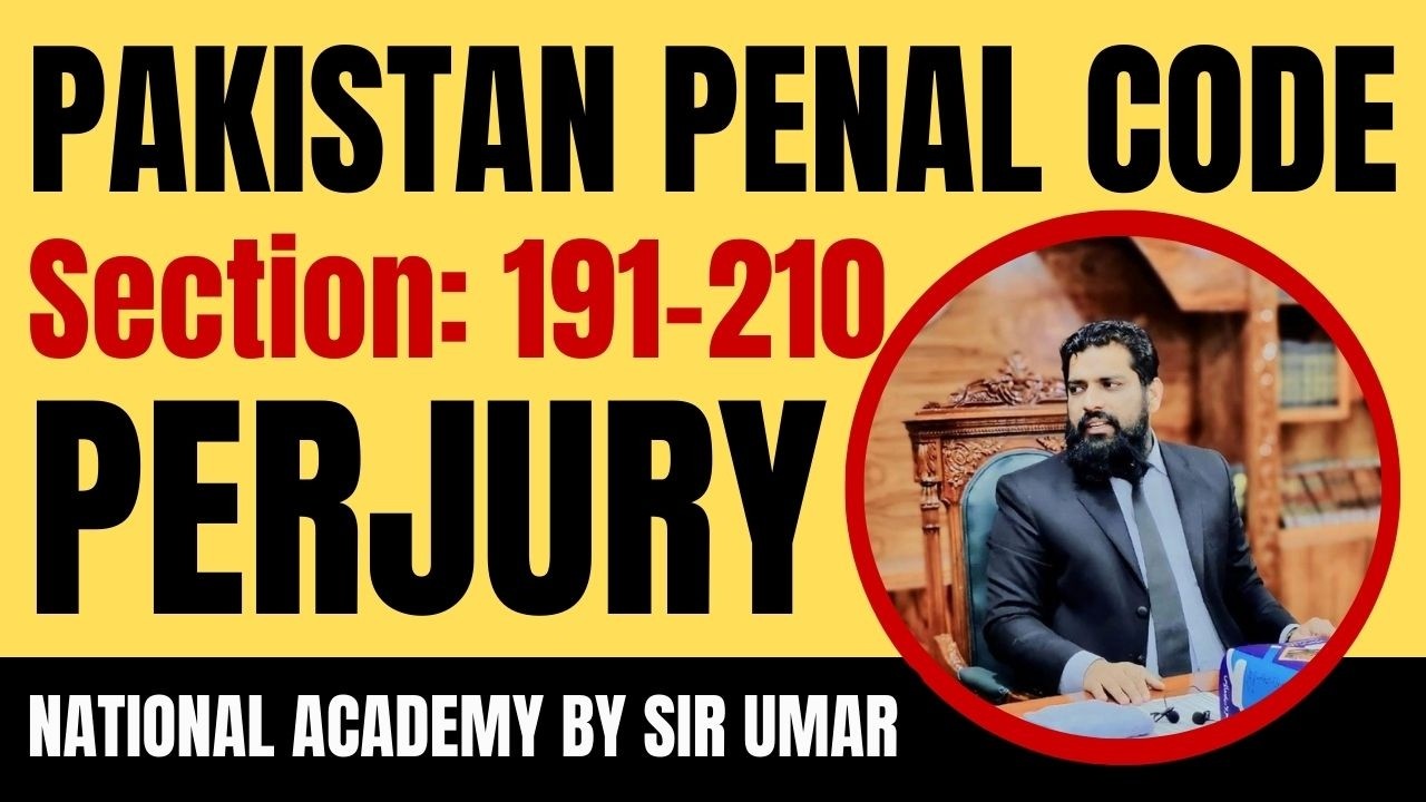 PPC LECTURE 15 SECTION 191-210 PERJURY