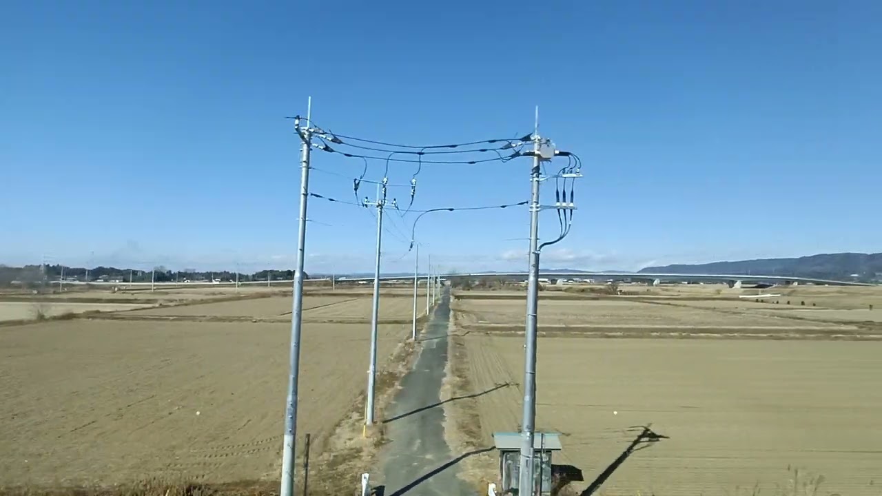 常磐線いわき行き左側車窓 勝田駅〜日立駅 パート2 収録乗車場所 3号車