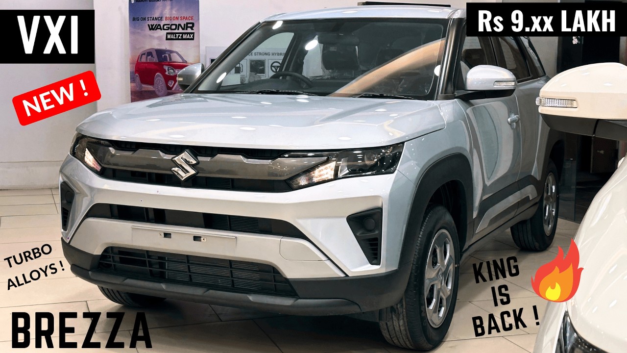 2026 Maruti Suzuki Brezza Facelift VXI Model | Price, Interiors, Features | New Brezza VXI Automatic