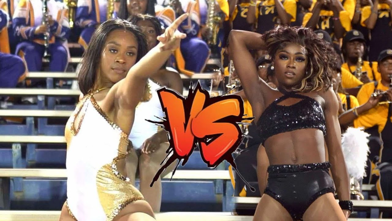 Alcorn Golden Girls vs ASU Stingettes (Dancers View!!!)  5th Quarter @ Port City Classic 2024