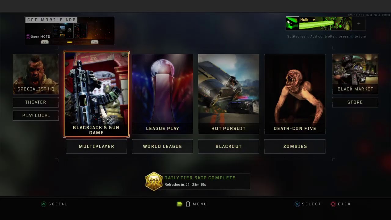 BO4 Livestream with new subs road to darkmatter