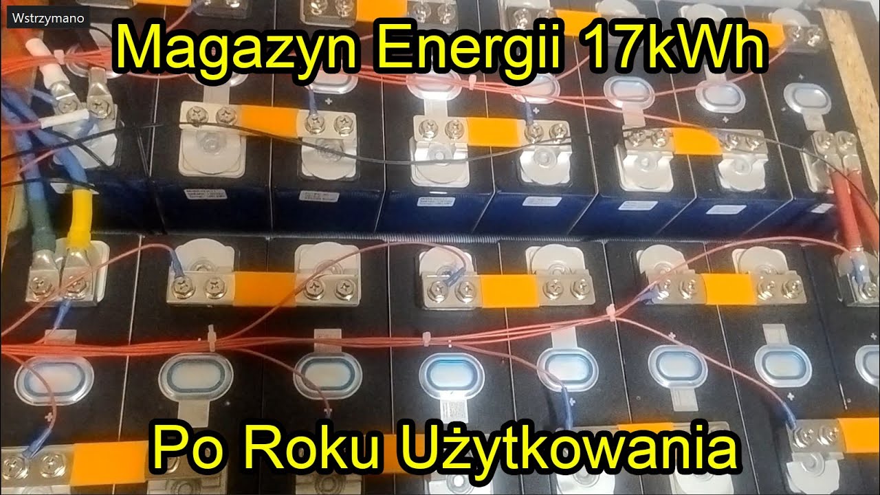 Magazyn Energii 17kWh Po Roku Używania
