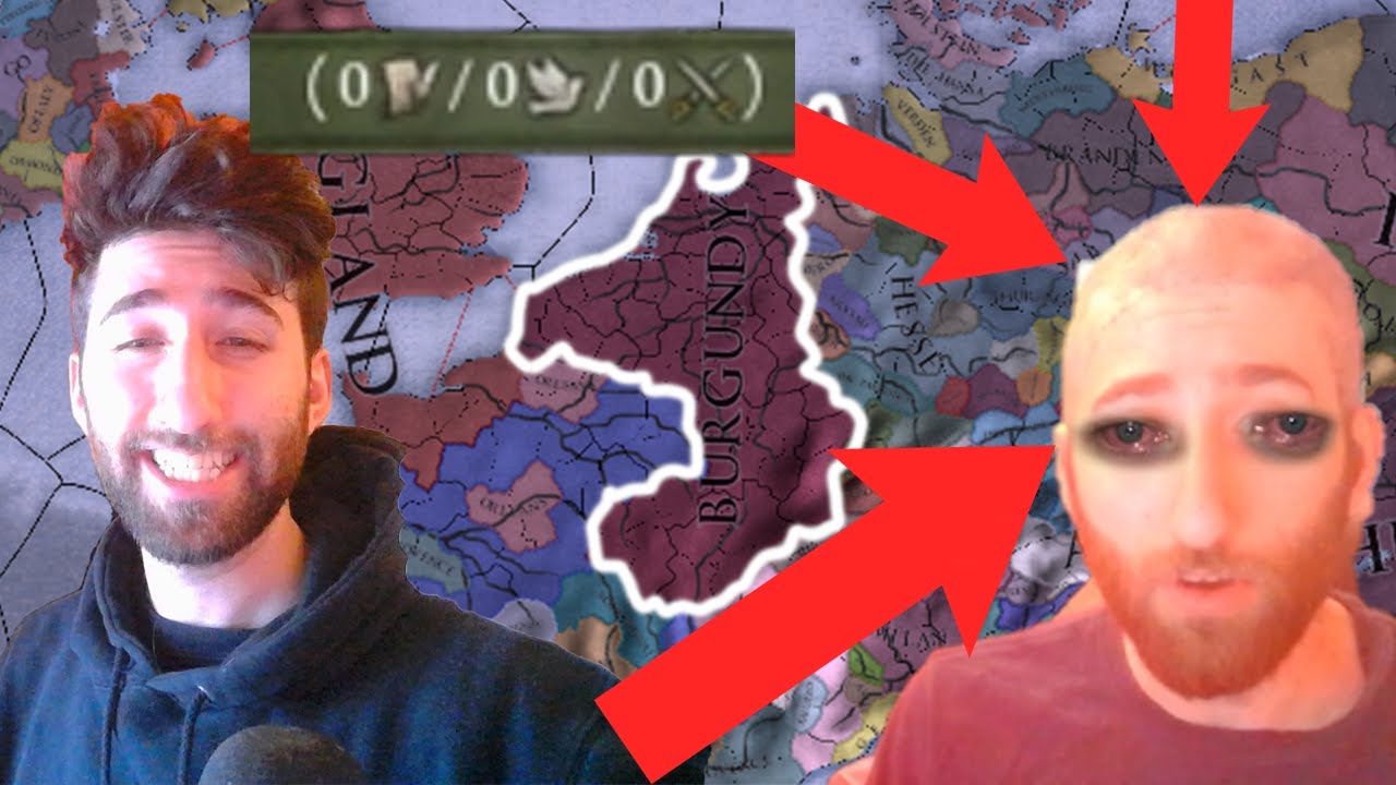 This Burgundy game made me go literally BALD
