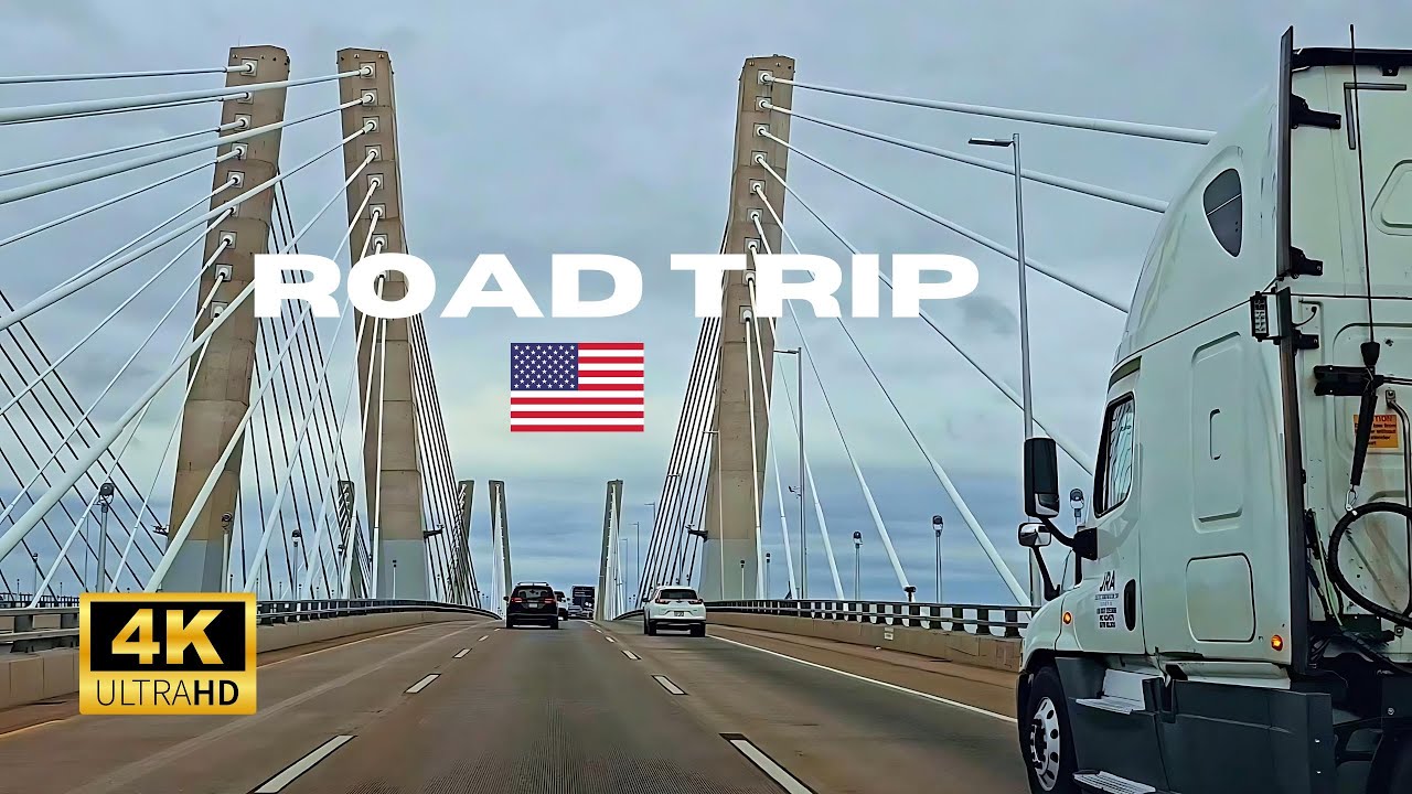 USA Road Trip: New Jersey Highway Tour | 4K Driving Experience