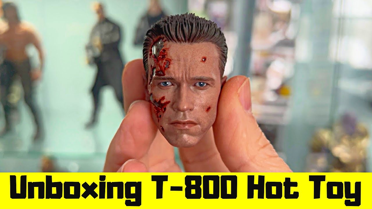 Unboxing T-800 Battle Damaged 2.0 Hot Toy