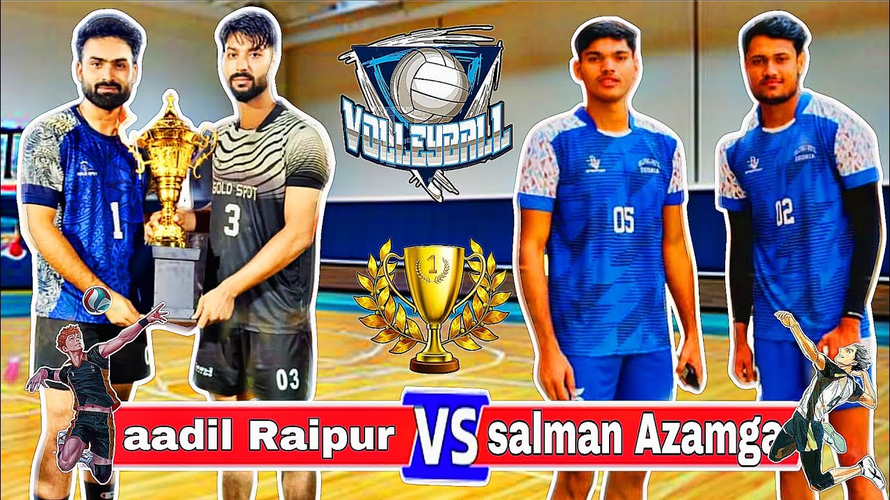 Aadil Universal Volleyball player 🏐 vs Salman Azamgarh Uttar Pradesh Fainal Match 🏐 National player 