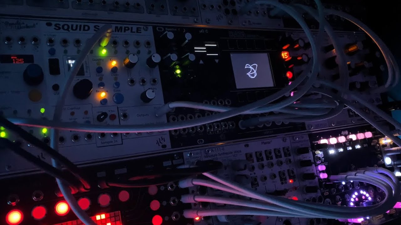 Generative Ambient || 4ms spherical wavetable navigator, beads, clouds