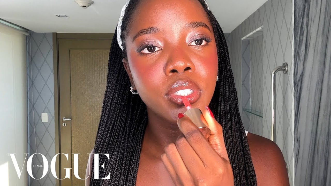 Clara Moneke ensina como fazer o baby hair e selar as tranças | Segredos de Beleza | Vogue Brasil