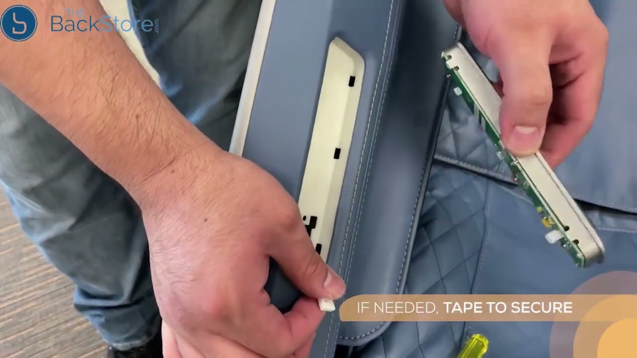 Human Touch Certus Right Armrest Control Panel Replacement Guide