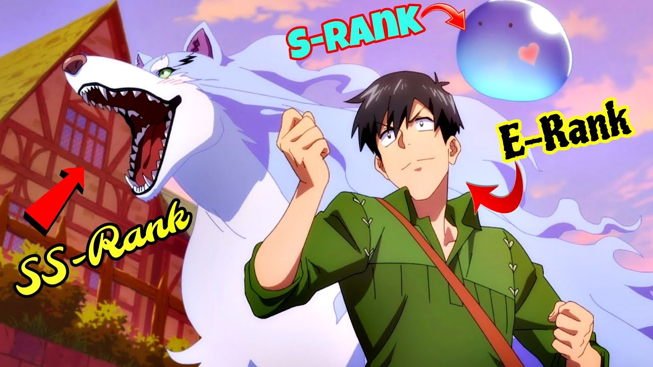 Salaryman Reincarnates As The Weakest E-Rank Hero But He Turns Legendary SS-Rank Wolf Into His Pet