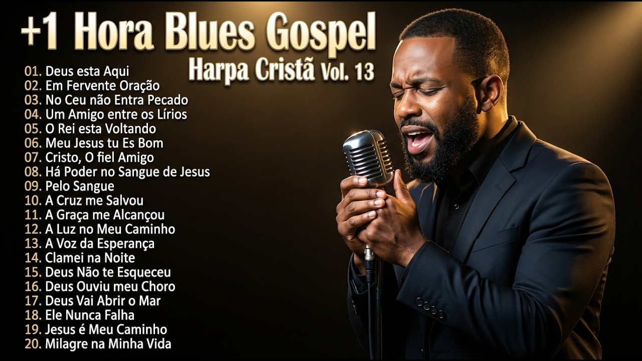1 HORA DE HINOS DA HARPA CRISTÃ 🙏 Louvores Antigos que Tocam a Alma