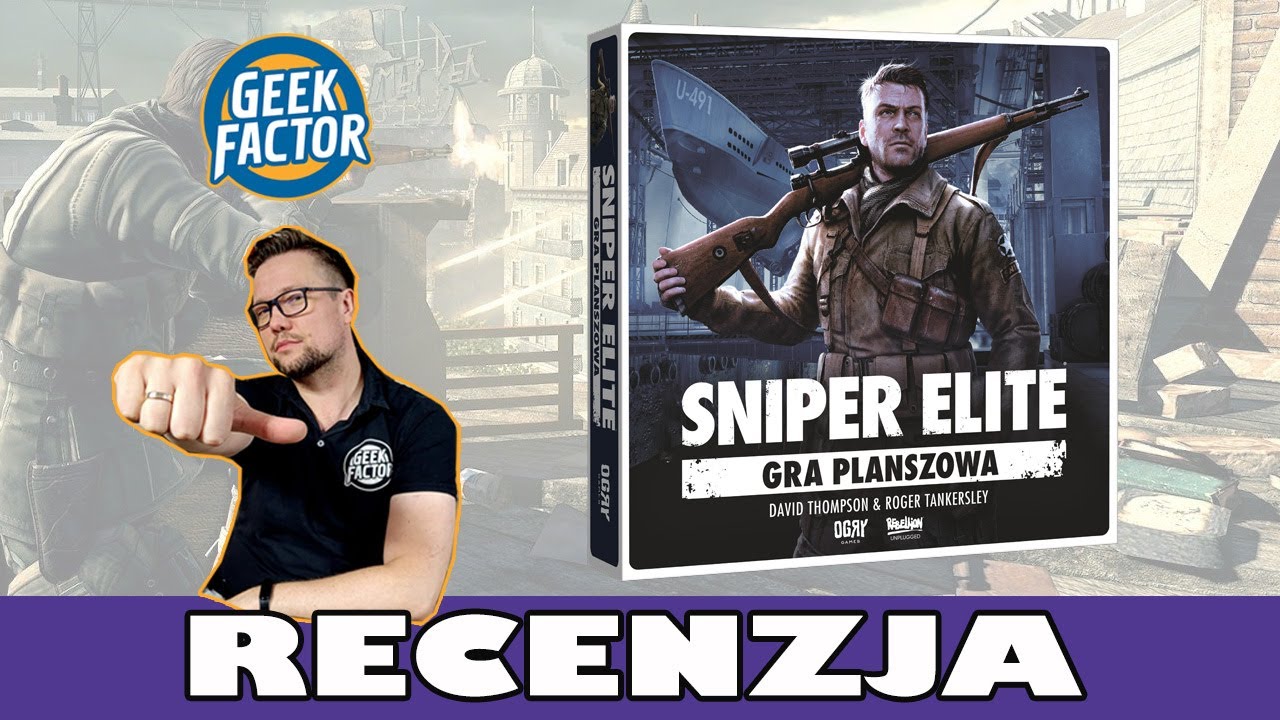 SNIPER ELITE: GRA PLANSZOWA | Recenzja | Opinia