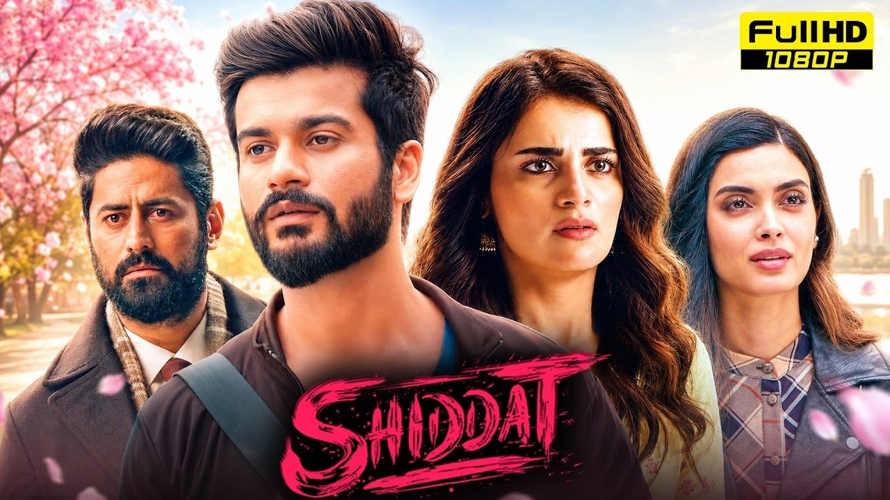 SHIDDAT Full Movie Hindi Dubbed | Sunny Kaushal | Radhika Madan | New Bollywood Romantic Drama Movie