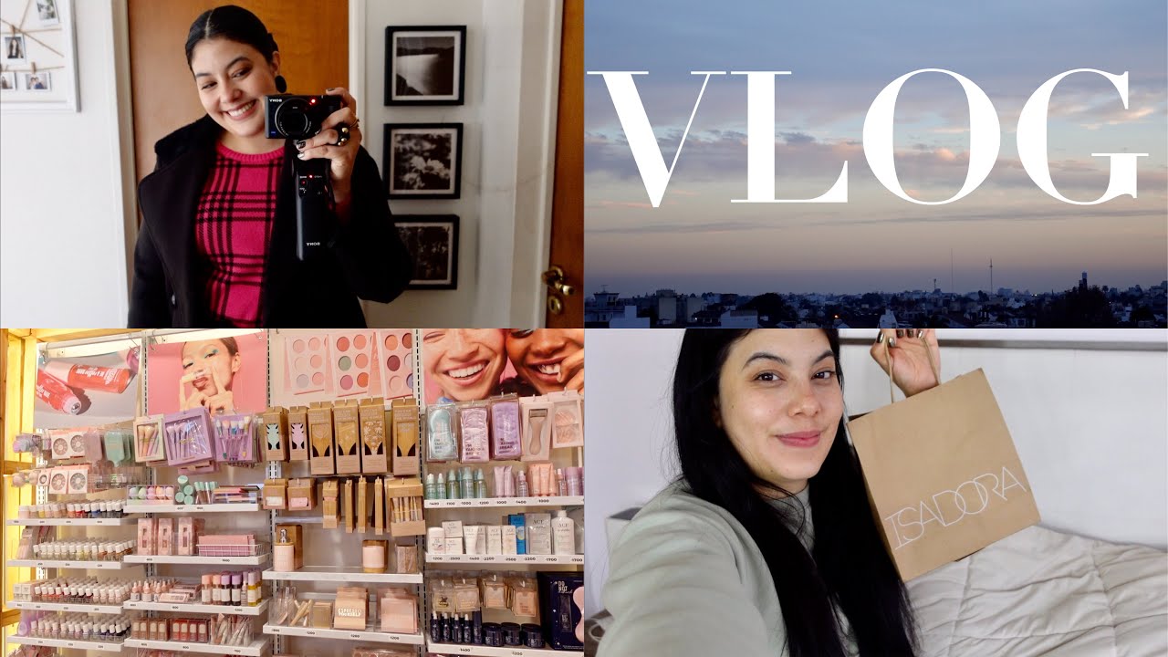 VLOG 48 HS CONMIGO *Compras en TODO MODA e ISADORA, paseos, comida rica, skincare y más *