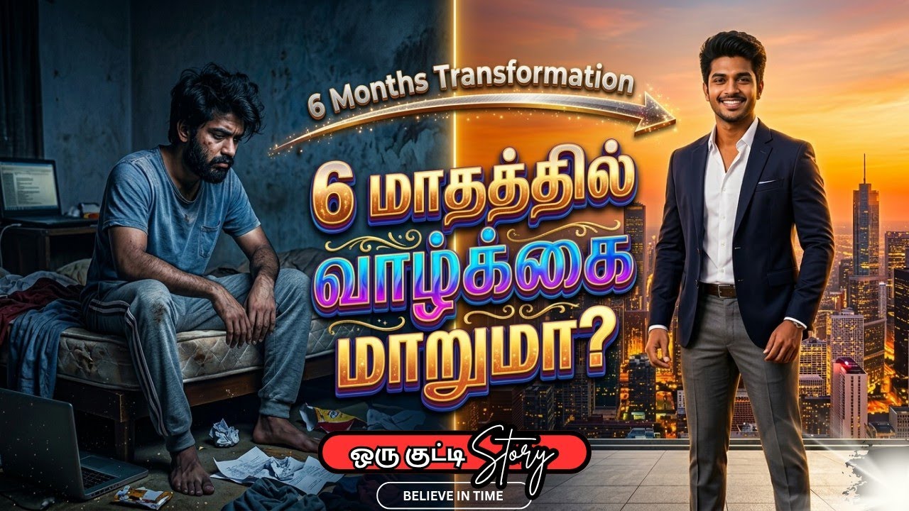 6 மாதத்தில் வாழ்க்கையை மாற்ற முடியுமா | 6 Months Can Change Your Entire Life 🔥| Tamil Motivation