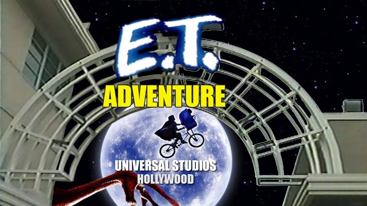 E.T. Adventure. Universal Studios Hollywood. Closed in 2003