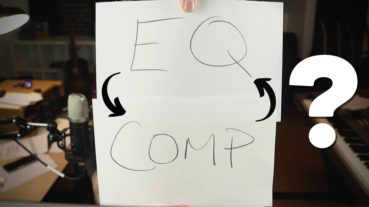 Which comes first: EQ or Compression?