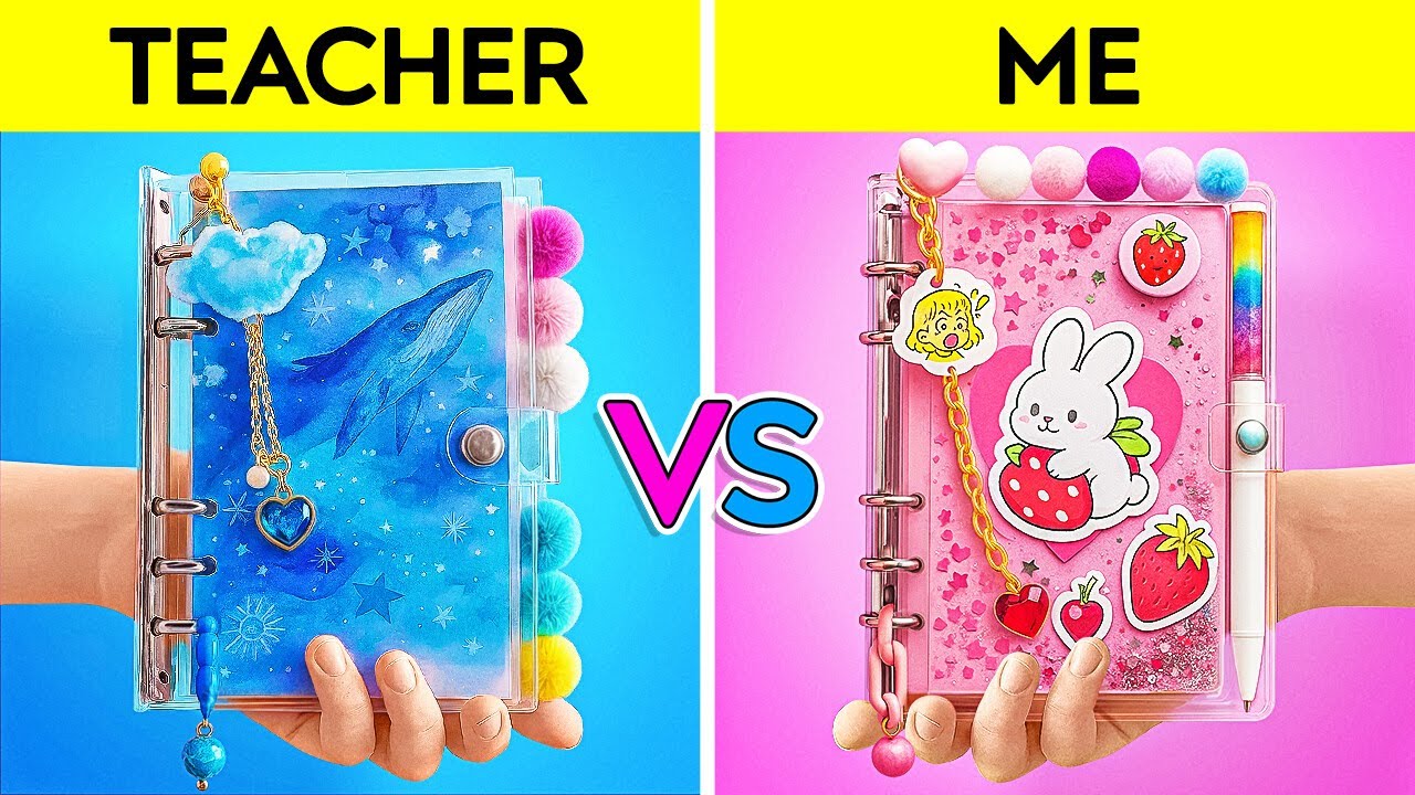 TECHER VS ME: TANTANGAN EDISI PERLENGKAPAN SEKOLAH & ALAT TULIS oleh 123 GO!