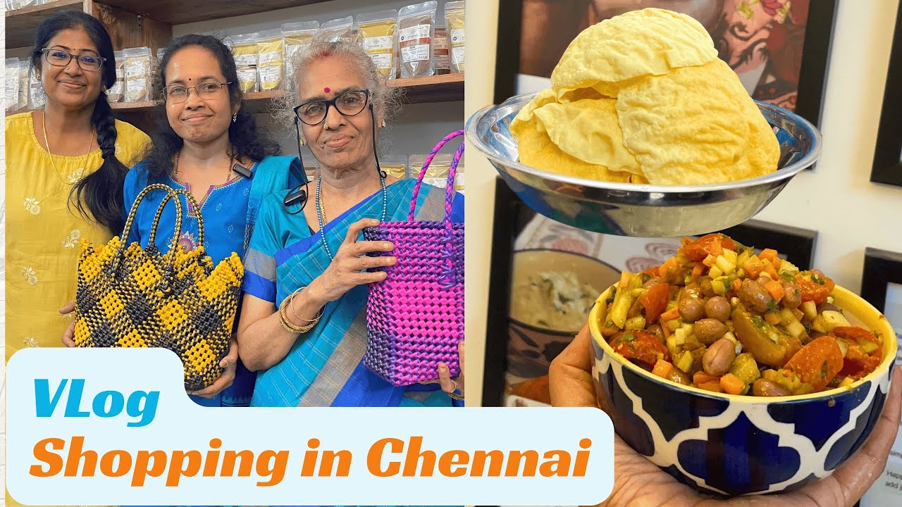Shopping with amma - Mylapore kitchens