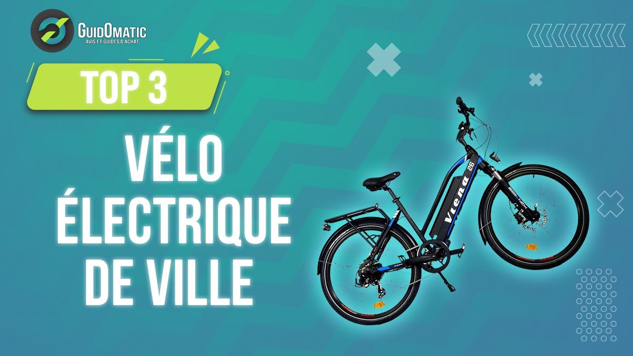 ⭐️ MEILLEUR VELO ELECTRIQUE DE VILLE (2023) - Comparatif & Guide d'achat