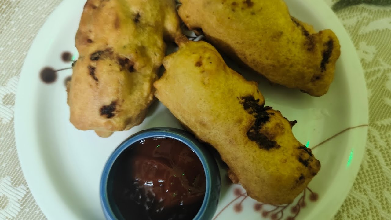 Bread potato bajji😋#breadpotatosnacks 